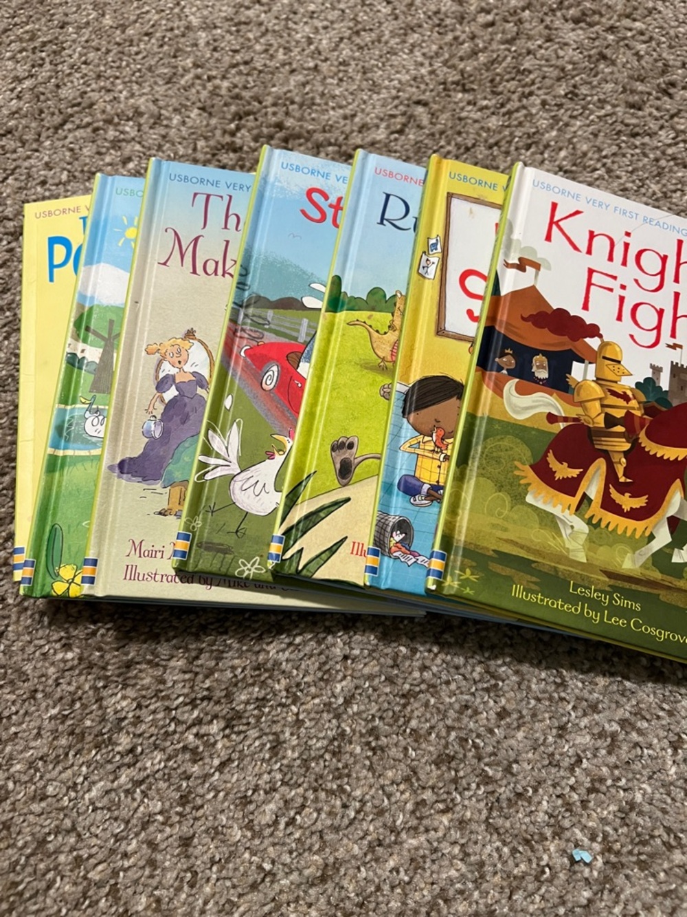 Usborne Very First Reading Books : 3,4,6,7,9,11 & 14